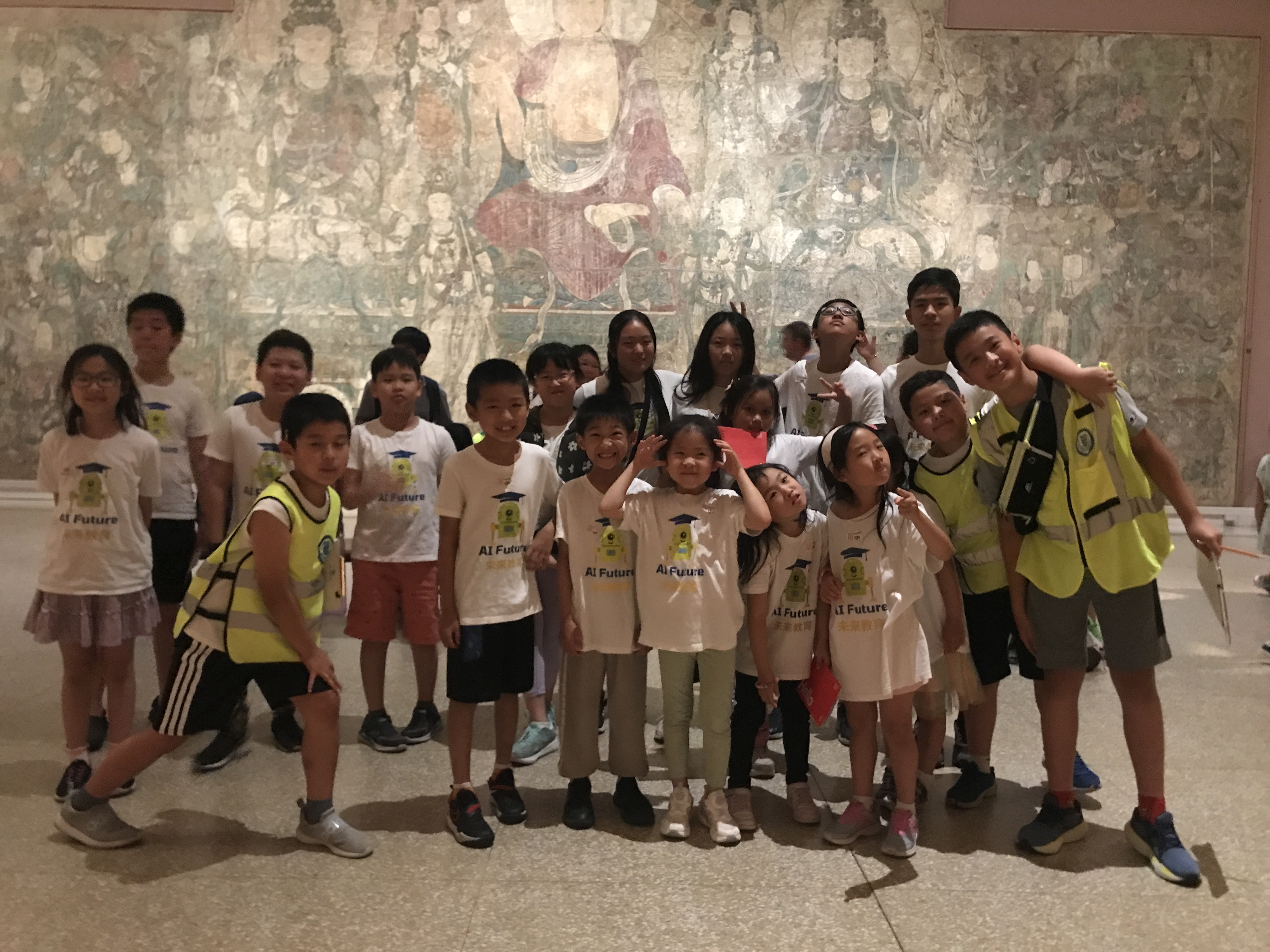 AI Future student coding and building during summer camp