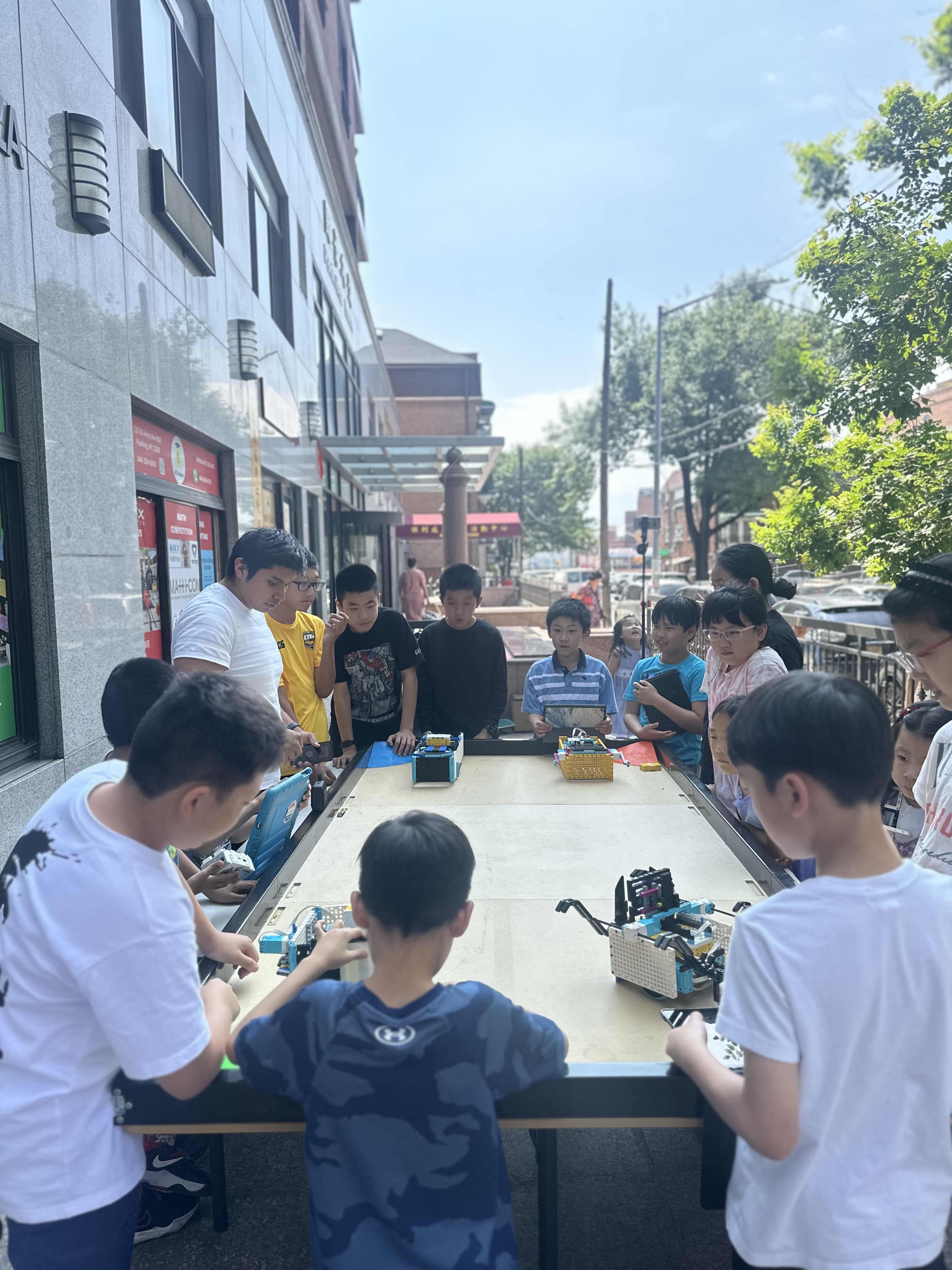 AI Future summer camp project and building activity